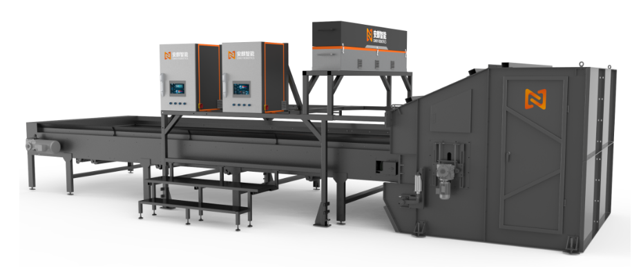 混合塑料分选机通过多系统协同实现高效精准分拣